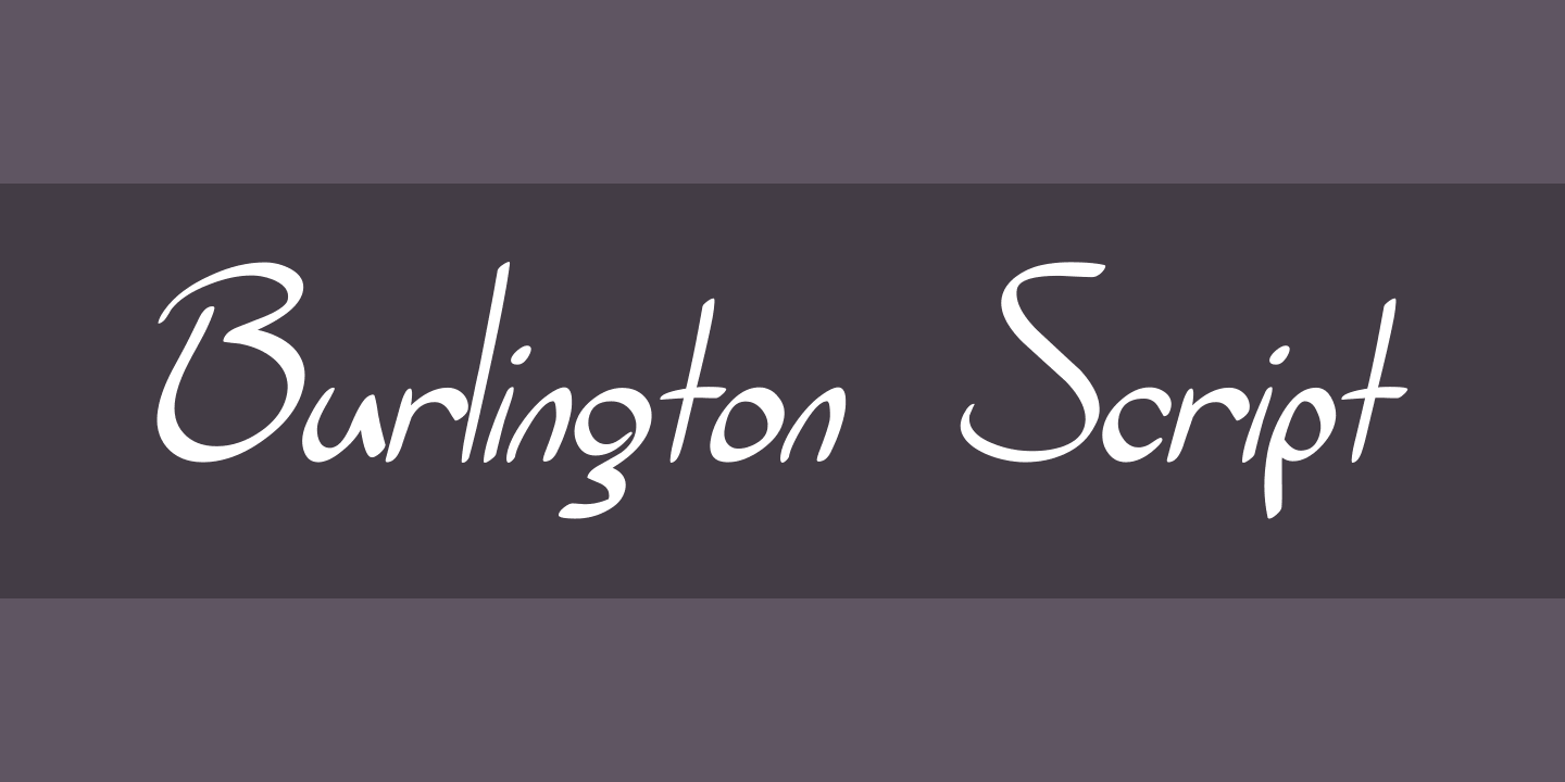 Burlington Script